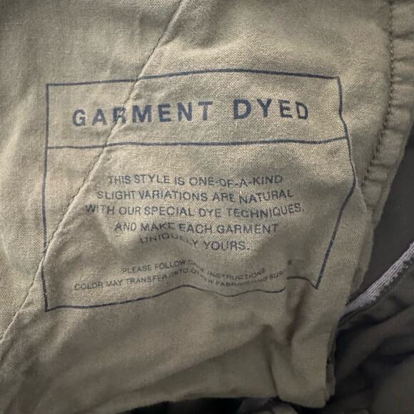 Gap Pleated Wide Khaki Coastal Minimalist Pants In Army Green Size 16 - Picture 10 of 13